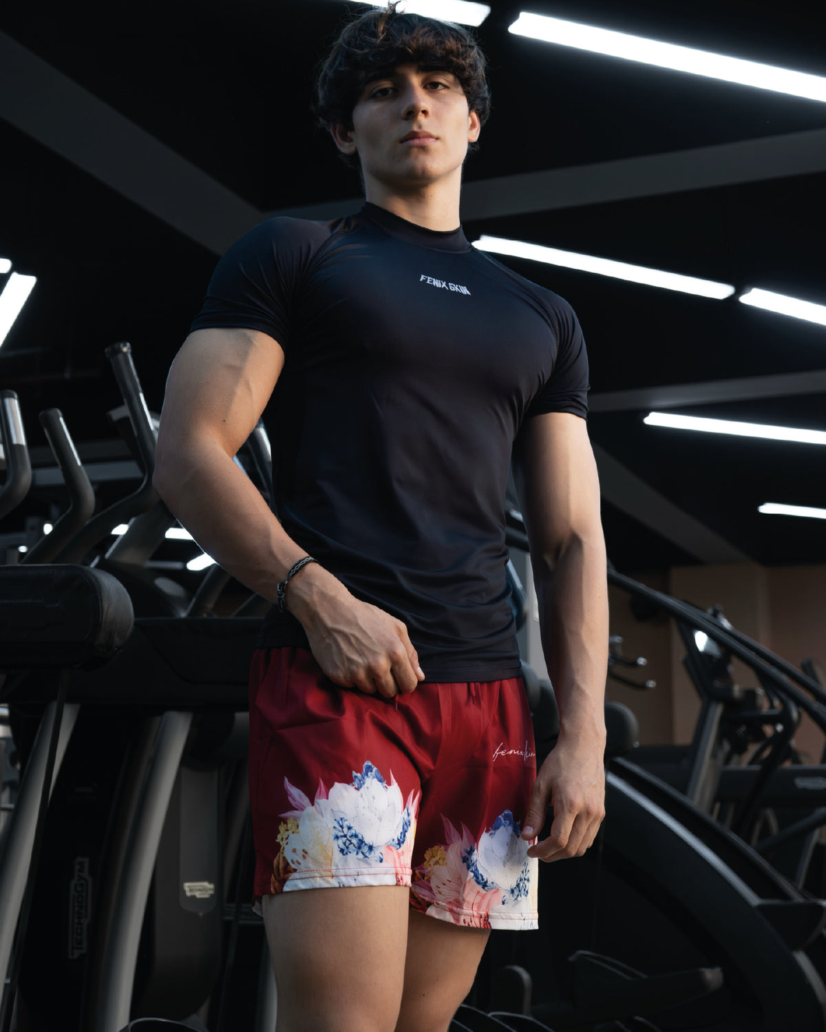 SW(R) SITH CORE – BLACK COMPRESSION T-SHIRT