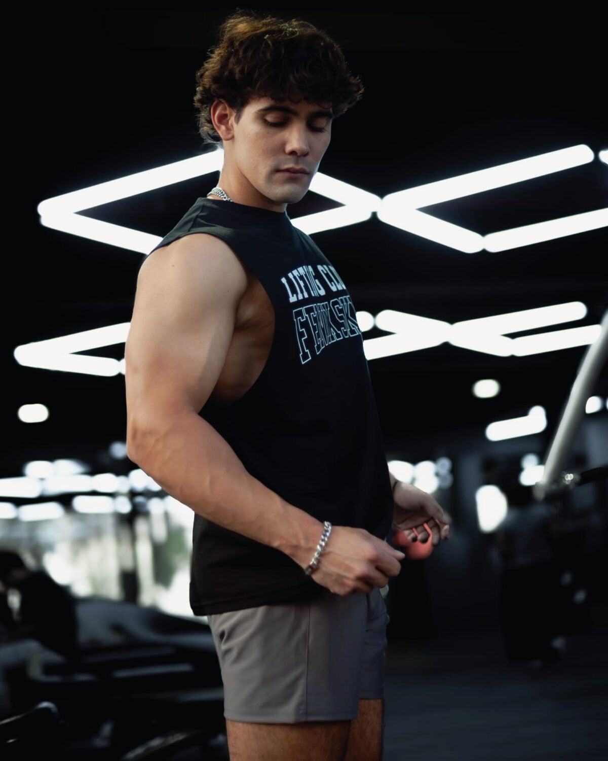 UNIVERSITY LIFTING CLUB TANK – BLACK