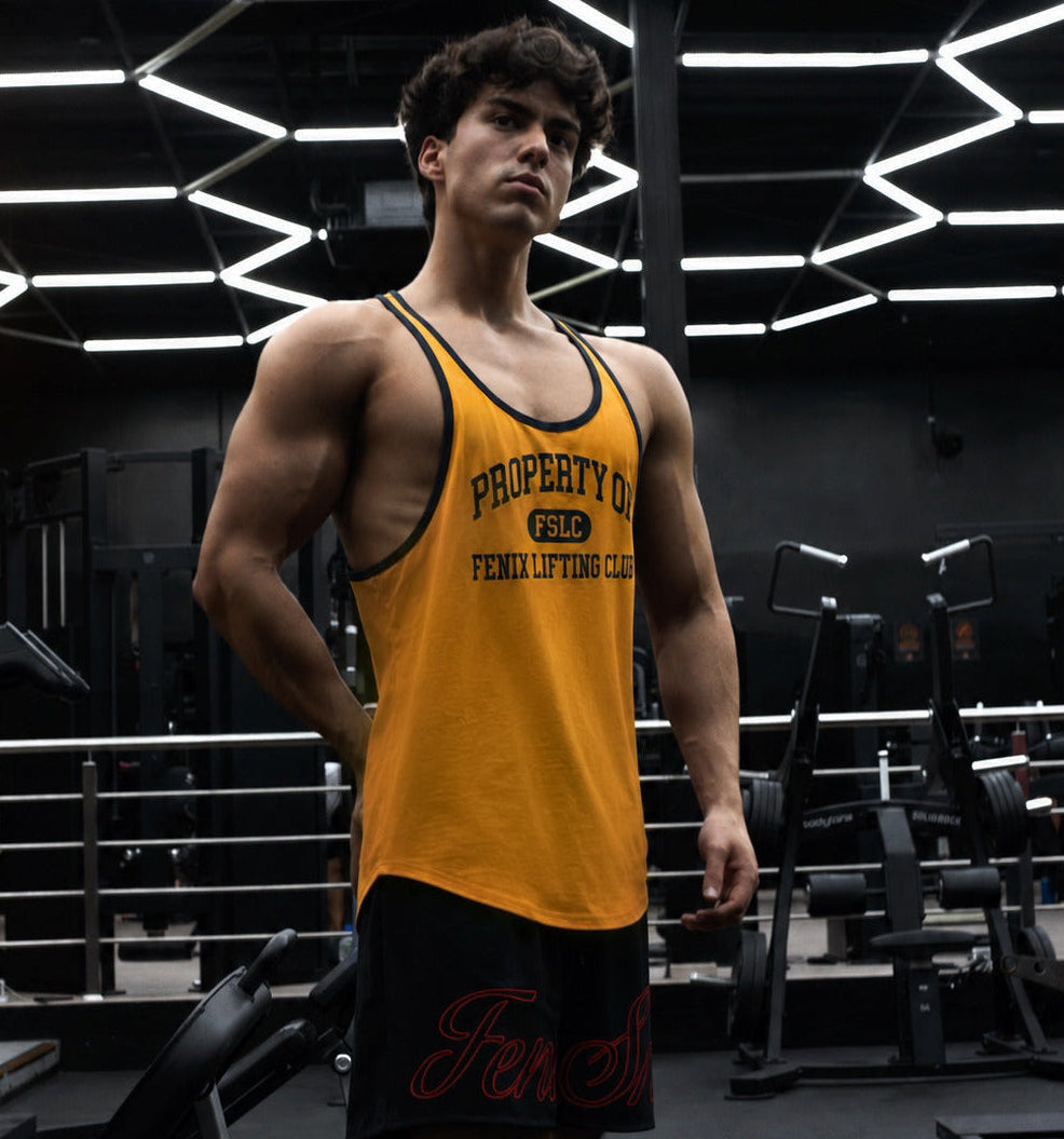 UNIVERSITY OLD SCHOOL STRINGER - YELLOW