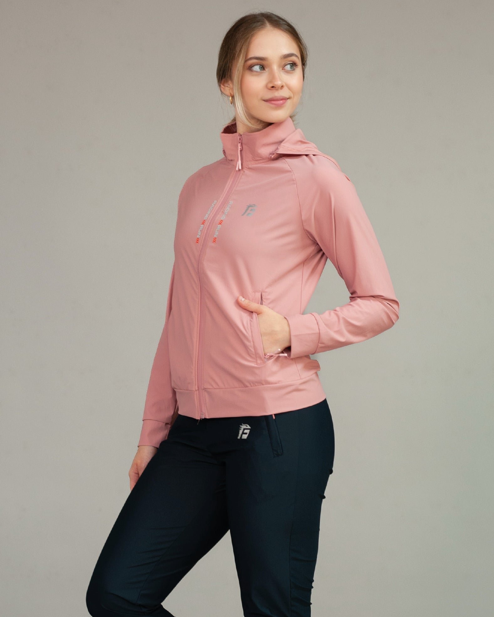 ACTIVE RUNNING JACKET-PINK