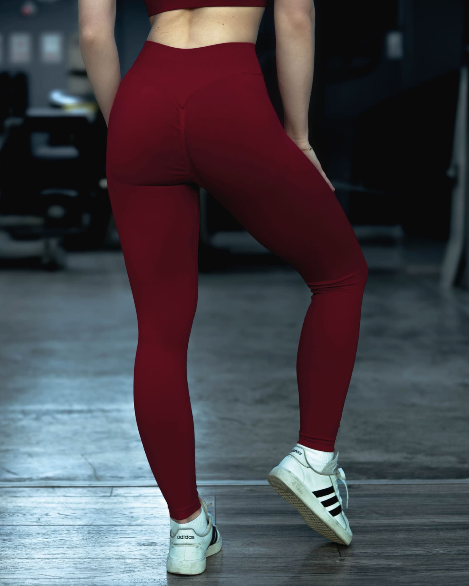GDC SCULPT LEGGING – WINE