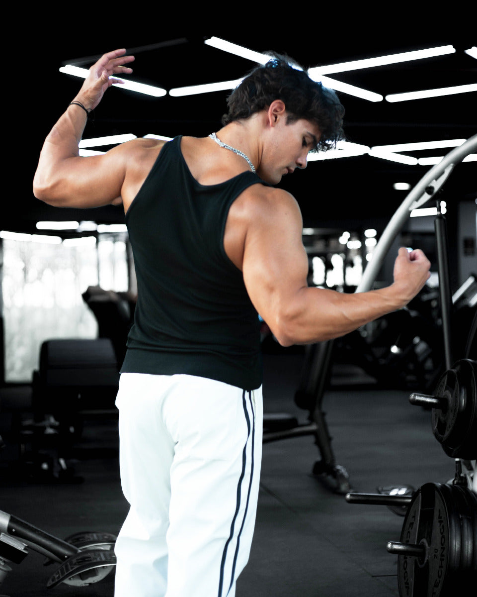 CALIFORNIA RIB TANK - BLACK
