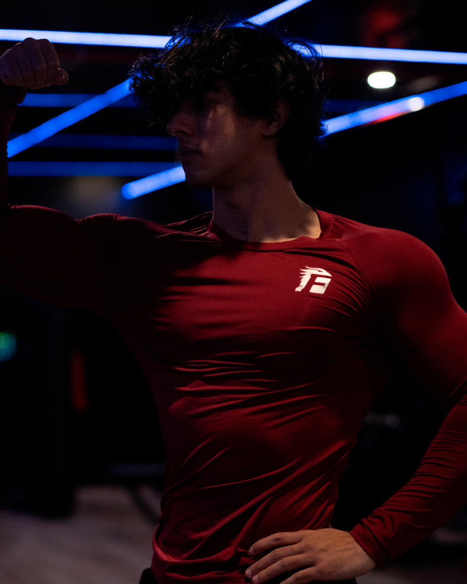 VERSATILITY LONGSLEEVE - RED