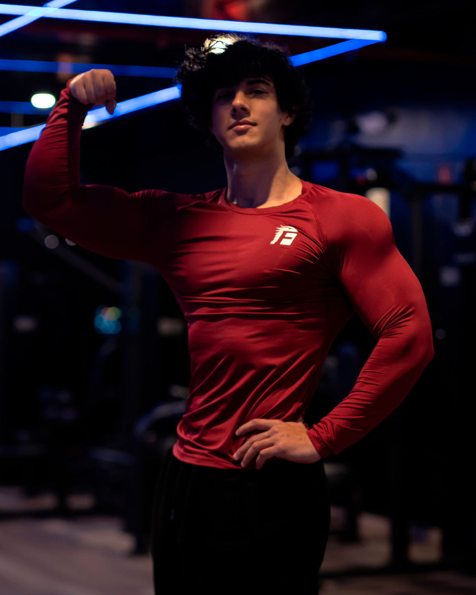 VERSATILITY LONGSLEEVE - RED