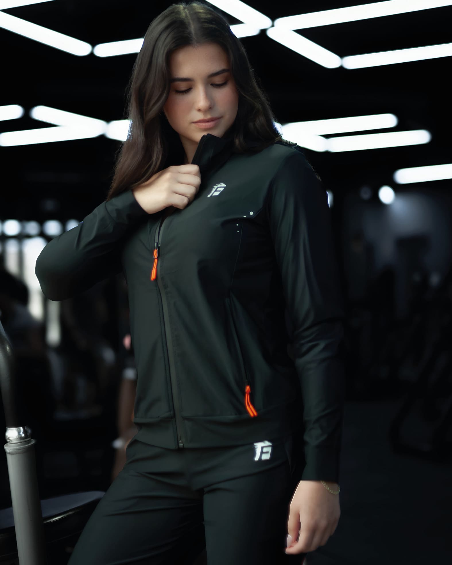 ACTIVE RUNNING JACKET - BLACK