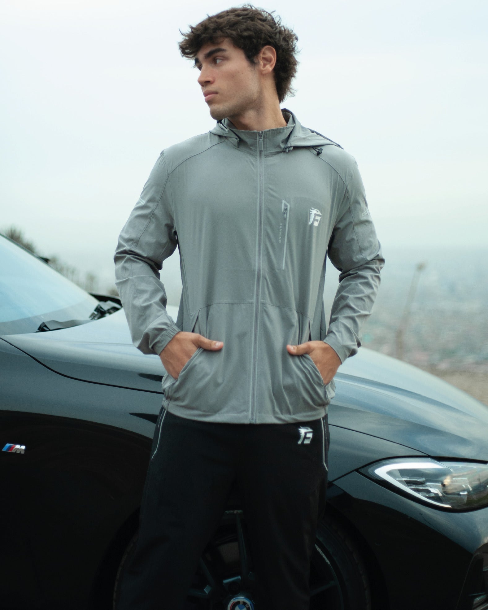 TACTICAL ZERO GRAVITY RUNNING JACKET - LIGHT GRAY
