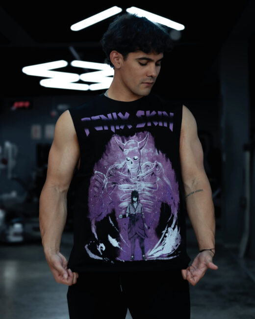 Naruto(R) Sasuke- Cut Off Tank