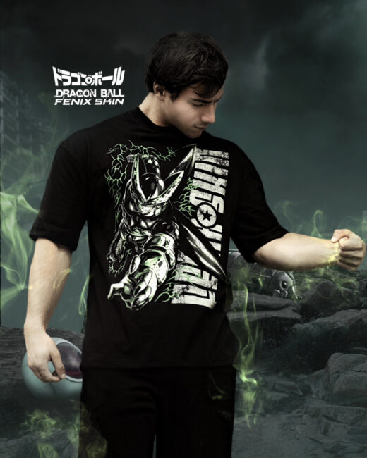 DBZ(R) Cell Perfect Form- Cover Tee