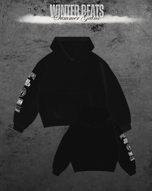 Winter Beat Bulk Signature Hoodie - Black