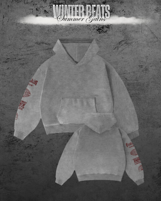 Winter Beat Bulk Era Hoodie - Gray