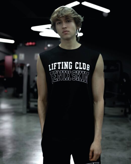 Aesthetic Club Pump Tank - Black