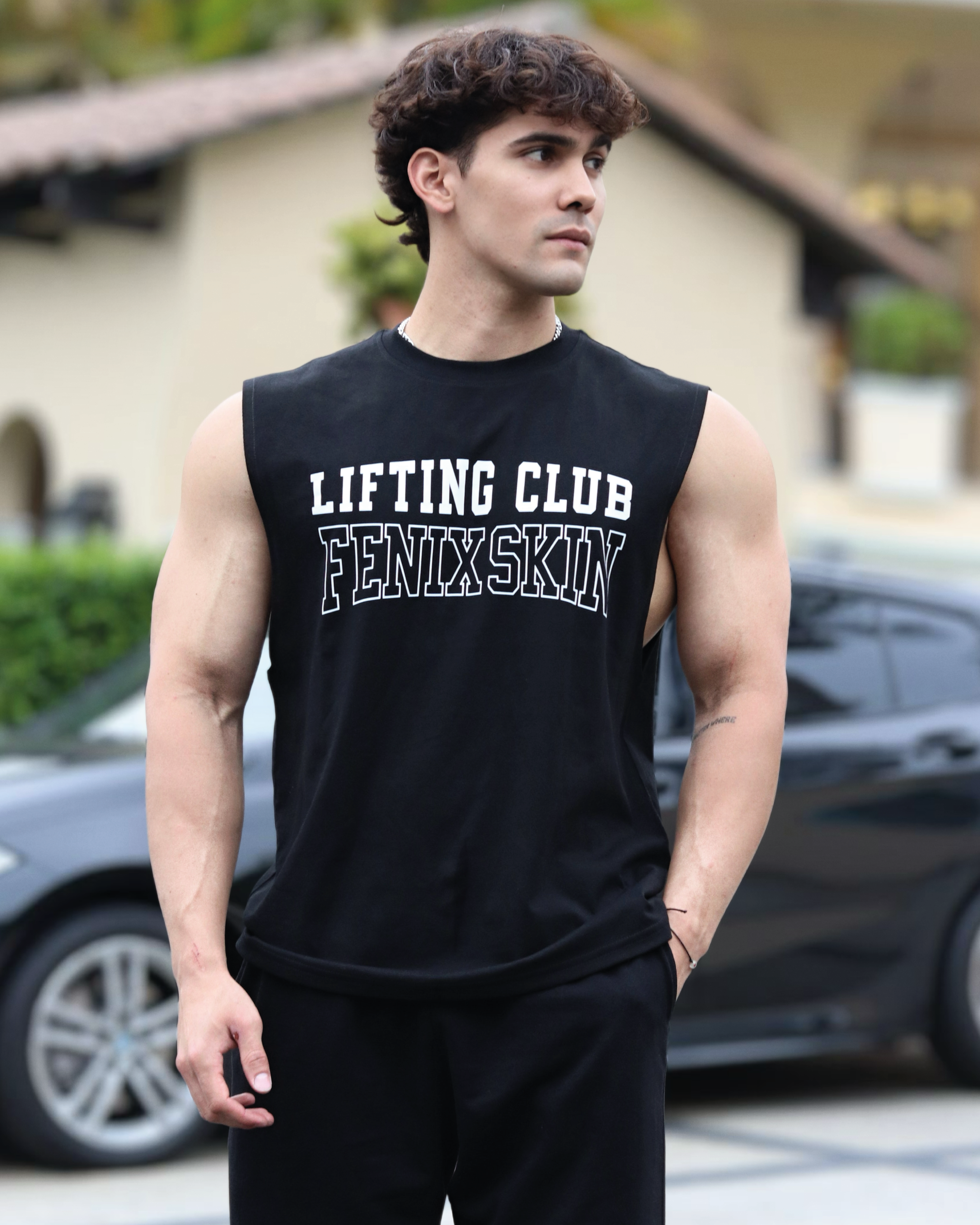 University Lifting Club Tank - Black