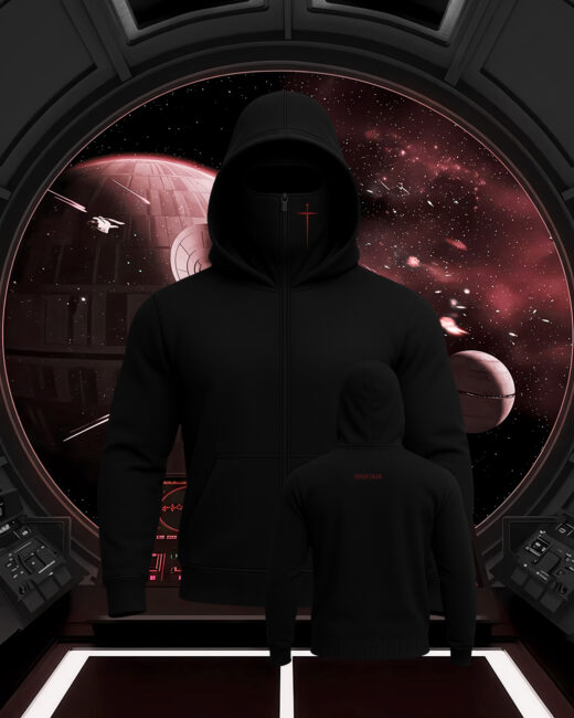 SW(R) KYLO REN -  BLACK ASSAULT HOODIE