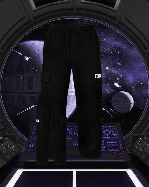 SW(R) REBEL ALLIANCE V2 - BLACK CARGO PANTS