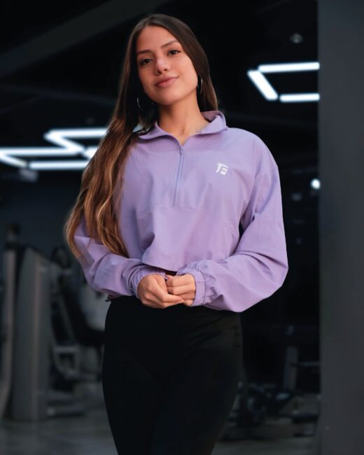 Yoga Windbreaker Jacket  - Lavender
