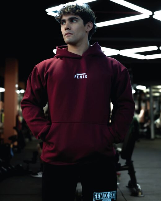 Frost Minimal Hoodie - Red