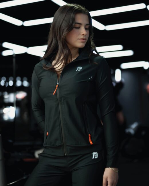 Active Running Jacket - Black