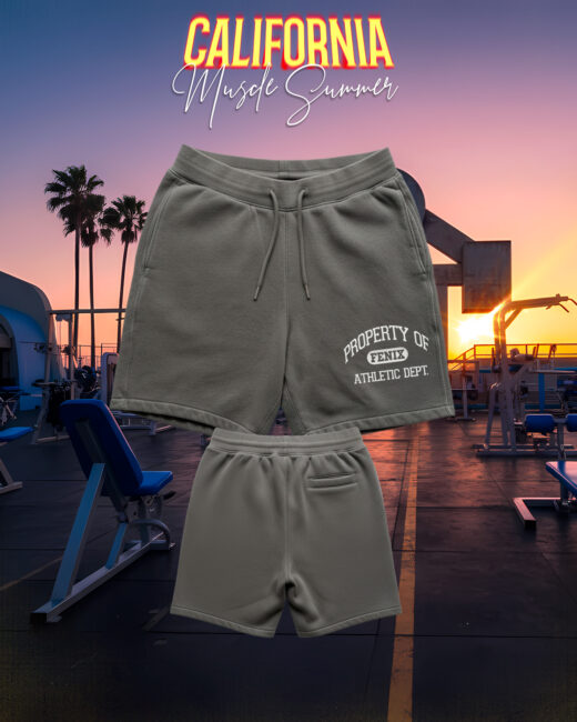 California 7"inch Campus Shorts - Dark Gray