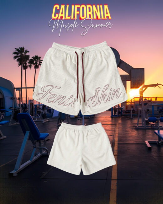 California 5"inch Rave Shorts - Off White